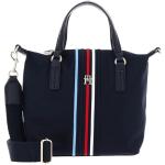 Tommy Hilfiger Damen Poppy SMALL Tote Corp AW0AW15986 Tragetasche, Blau (Space Blue)
