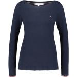 Marineblaue Tommy Hilfiger Boat Damensweatshirts Größe M für den für den Herbst 