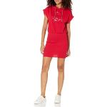 Rote Kurzärmelige Tommy Hilfiger Mini Sommerkleider für Damen Größe XL für den für den Sommer 