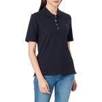 Reduzierte Elegante Kurzärmelige Tommy Hilfiger Desert Kurzarm-Poloshirts mit Knopf aus Baumwolle für Damen Größe XXS 