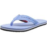 Tommy Hilfiger Damen Flip Flops Tommy Essential Rope Sandal Badeschuhe, Blau (Vessel Blue), 37 EU