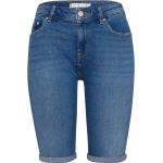 Blaue Tommy Hilfiger Hilfiger Denim Stonewashed Jeans mit Reißverschluss aus Denim für Damen 