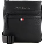 Schwarze Elegante Mini Handtaschen mit Reißverschluss mit Außentaschen für Herren klein 