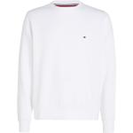 Tommy Hilfiger Flag Embroidery Crew Neck Sweatshirt (MW0MW32735) white
