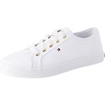 Tommy Hilfiger Damen Vulcanized Sneaker Essential Nautical Schuhe, Weiß (White), 37 EU