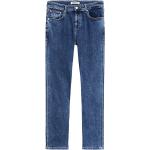 Reduzierte Blaue Tommy Hilfiger Straight Leg Jeans aus Denim für Herren Weite 29, Länge 32 