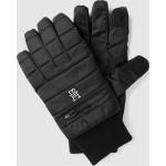 Reduzierte Schwarze Unifarbene Tommy Hilfiger TH Herrenhandschuhe aus Polyamid Größe M für den für den Winter 