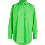 Grüne Bestickte Langärmelige Tommy Hilfiger Bio Hemdblusen aus Baumwolle für Damen Größe XS für den für den Frühling 