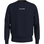 Reduzierte Blaue Tommy Hilfiger Logo Herrensweatshirts Größe XL 