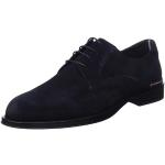 Reduzierte Dunkelblaue Business Tommy Hilfiger Desert Derby Schuhe mit Schnürsenkel aus Leder für Herren Größe 43 