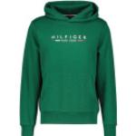 Grüne Unifarbene Tommy Hilfiger Herrenhoodies & Herrenkapuzenpullover aus Baumwollmischung Größe 3 XL für den für den Herbst 