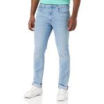 Reduzierte Indigofarbene Bestickte Tommy Hilfiger Bleecker Slim Fit Jeans aus Denim enganliegend für Herren Weite 40 