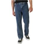 Reduzierte Blaue Tommy Hilfiger Straight Leg Jeans mit Reißverschluss aus Baumwolle maschinenwaschbar für Herren 