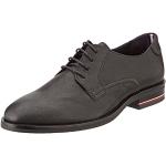 Reduzierte Schwarze Business Tommy Hilfiger Signature Hochzeitsschuhe & Oxford Schuhe mit Schnürsenkel für Herren Größe 45 