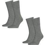 Tommy Hilfiger Herren Socken Classic Business Socken 4er Pack - 758 - Middle Grey Mélange- 47-49