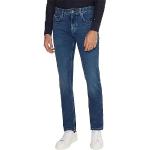 Indigofarbene Bestickte Tommy Hilfiger Jeans mit Stickerei aus Denim enganliegend für Herren Weite 33 