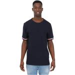 Reduzierte Blaue Tommy Hilfiger Logo T-Shirts aus Baumwolle für Herren Größe 3 XL 