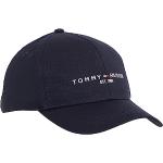 Reduzierte Dunkelblaue Tommy Hilfiger Desert Bio Snapback-Caps mit Knopf für Herren Einheitsgröße für den für den Sommer 