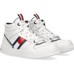 Tommy Hilfiger »HIGH TOP LACE-UP SNEAKER« Sneaker mit kontrastfarbenen Details, weiß