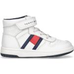 Weiße Casual Tommy Hilfiger High Top Sneaker & Sneaker Boots mit Reißverschluss in Normalweite für Kinder Größe 34 