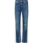 Tommy Hilfiger Houston Tapered TH Flex Jeans im Used Look 34/32 blau