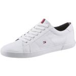 Weiße Tommy Hilfiger Iconic Low Sneaker in Normalweite aus Textil leicht für Herren Größe 48 