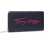 Tommy Hilfiger - Iconic tommy lrg za - portemonnee dames - sky captain
