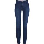 Reduzierte Blaue Tommy Hilfiger 5-Pocket Jeans mit Reißverschluss aus Denim für Damen Weite 30, Länge 30 