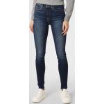Blaue Unifarbene Tommy Hilfiger 5-Pocket Jeans aus Denim für Damen Größe XS Weite 29, Länge 28 