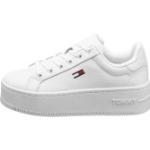Reduzierte Weiße Tommy Hilfiger Essentials Low Sneaker für Damen Größe 42 