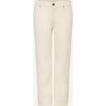 Weiße Tommy Hilfiger Straight Leg Jeans aus Baumwolle für Damen 