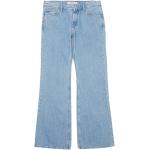 Reduzierte Hellblaue Tommy Hilfiger Hüftjeans & Low Waist Jeans mit Reißverschluss aus Baumwolle für Damen 