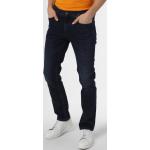 Indigofarbene Unifarbene Tommy Hilfiger Straight Leg Jeans aus Denim für Herren Weite 33, Länge 30 