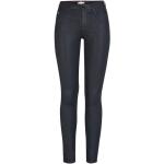 Reduzierte Schwarze Tommy Hilfiger 5-Pocket Jeans mit Reißverschluss aus Denim für Damen Weite 25, Länge 32 