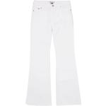 Reduzierte Weiße Tommy Hilfiger Hüftjeans & Low Waist Jeans aus Denim für Damen 