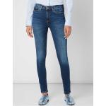 Blaue Tommy Hilfiger Bio Skinny Jeans aus Baumwolle für Damen Weite 31, Länge 28 