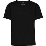 Schwarze Kurzärmelige Tommy Hilfiger Bio Kinder T-Shirts aus Baumwolle für Jungen Größe 86 
