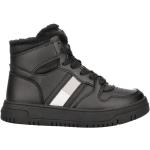 Schwarze Tommy Hilfiger High Top Sneaker & Sneaker Boots mit Reißverschluss Gefüttert für Kinder Größe 41 für den für den Winter 