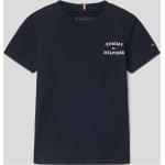 Marineblaue Tommy Hilfiger Kinder T-Shirts aus Baumwolle für Jungen Größe 98 