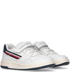 Tommy Hilfiger Kinder Schuh Sneaker - Low Cut Lace-Up Turnschuhe, Farbe:Weiß, Schuhe NEU:EU 26