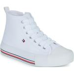 Weiße Tommy Hilfiger High Top Sneaker & Sneaker Boots für Kinder Größe 28 