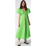 Reduzierte Grüne Unifarbene Tommy Hilfiger V-Ausschnitt Damenkleider Größe XS 
