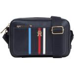 Blaue Tommy Hilfiger Iconic Mini Handtaschen mit Reißverschluss aus PU für Damen mini 