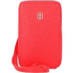 Rote Tommy Hilfiger Handyhüllen mit Reißverschluss aus Kunststoff 