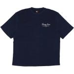 Marineblaue Oversize Tommy Hilfiger T-Shirts für Herren Größe S 