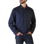 Reduzierte Blaue Unifarbene Langärmelige Tommy Hilfiger Langarm-Poloshirts mit Knopf aus Baumwolle für Herren Größe XS 