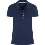 Reduzierte Mitternachtsblaue Kurzärmelige Tommy Hilfiger Damenpoloshirts & Damenpolohemden aus Baumwolle Größe XS 