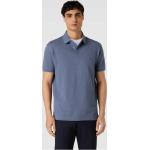 Blaue Unifarbene Tommy Hilfiger Herrenpoloshirts & Herrenpolohemden aus Baumwollmischung Größe 3 XL 