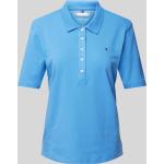 Blaue Tommy Hilfiger Damenpoloshirts & Damenpolohemden aus Baumwolle Größe XL 