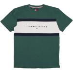 Grüne Tommy Hilfiger T-Shirts für Herren Größe L 